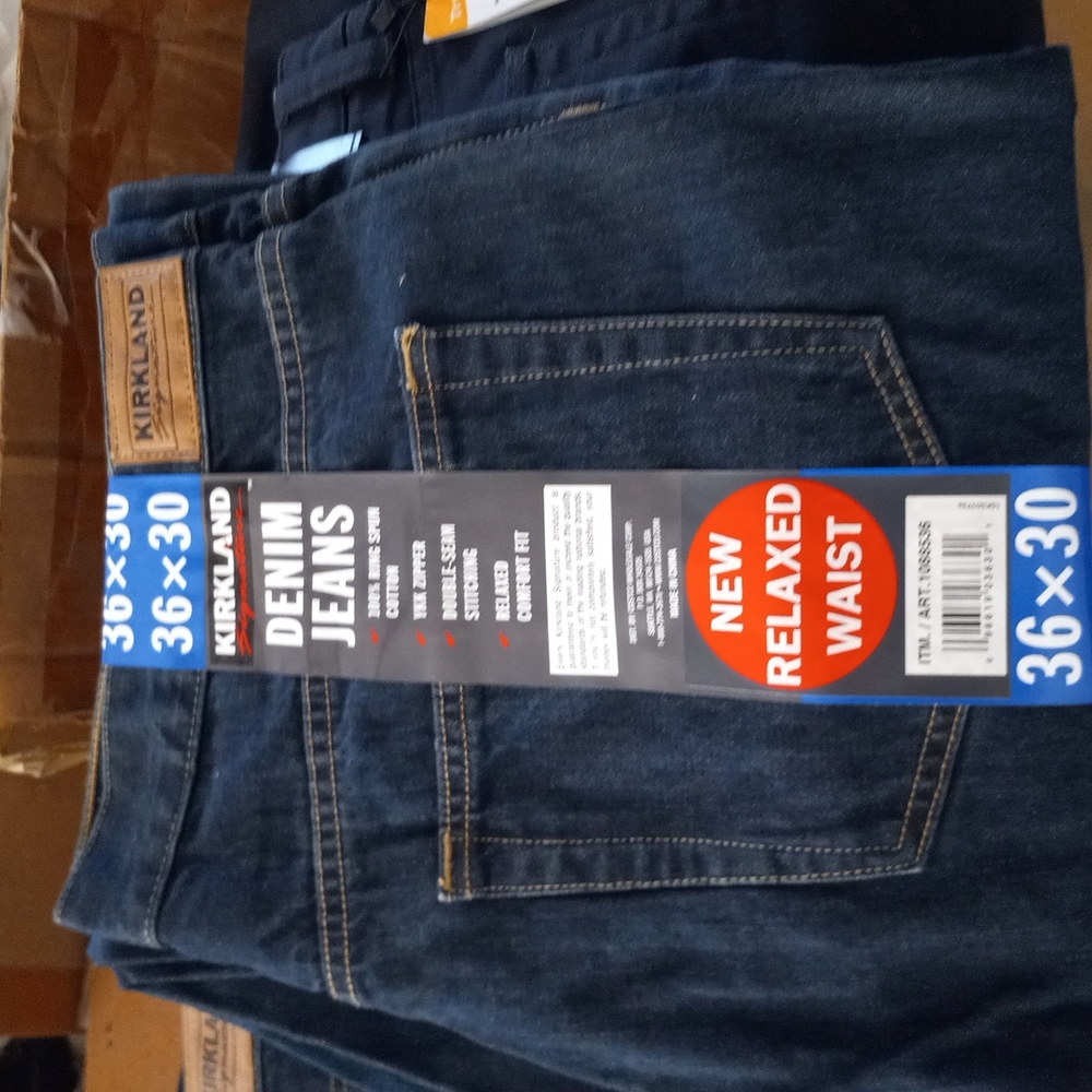 Brand New/ Tags Men's Kirkland Jeans